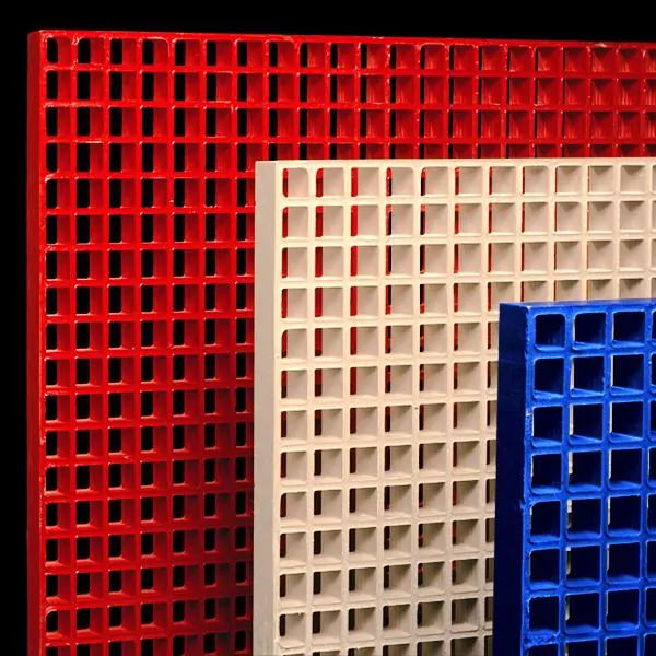 Molded FRP grating panels for pharma platform flooring