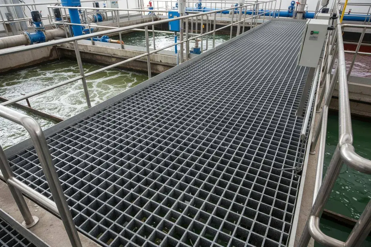 Wastewater Tank-Top Catwalks