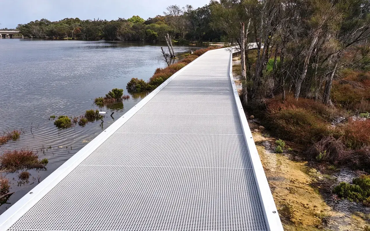 Highway Bridge Walkway