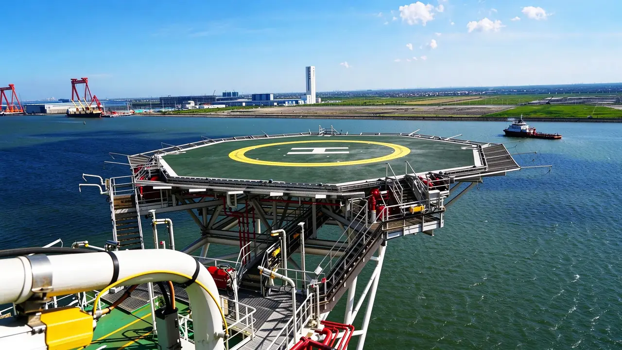 Offshore Helideck Walkways